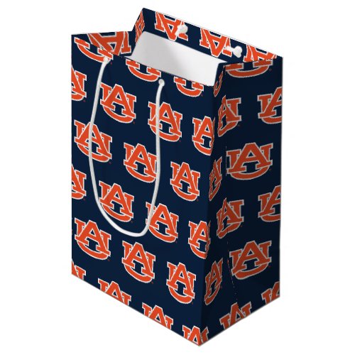 Auburn University  Holiday Medium Gift Bag