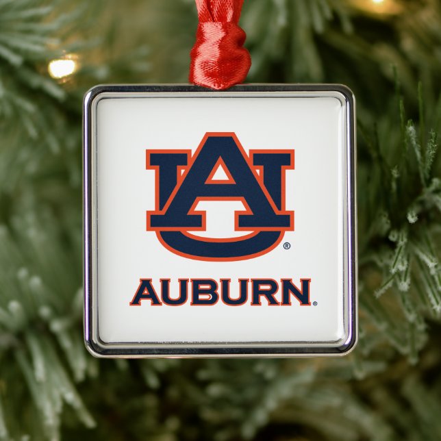 Auburn University | Holiday Metal Ornament (Tree)