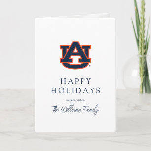 Auburn University Holiday Pattern Card