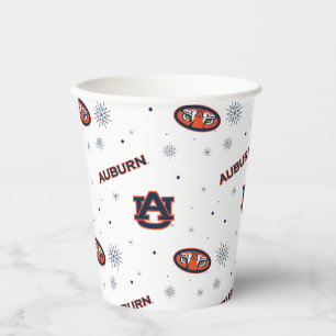 Auburn University   Holiday Pattern Paper Cups