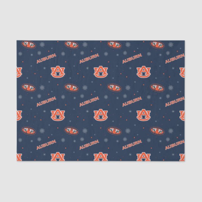 Auburn University | Holiday Pattern Tissue Paper (Front)