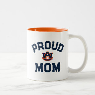 Auburn University "Proud Mom" Two-Tone Coffee Mug