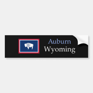 Auburn Wyoming Bumper Sticker