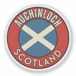 Auchinloch, Scotland Sticker