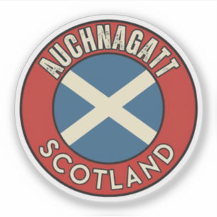 Auchnagatt, Scotland Sticker