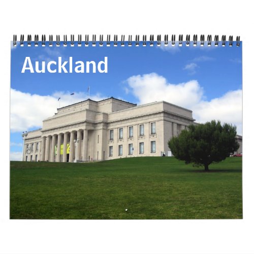 auckland 2024 calendar Gabriel Angel Design