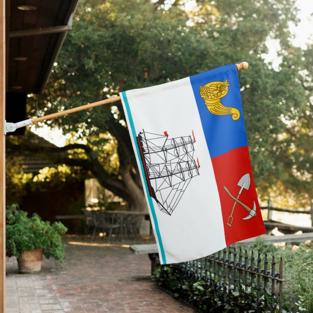 Auckland City House Flag (In SItu)