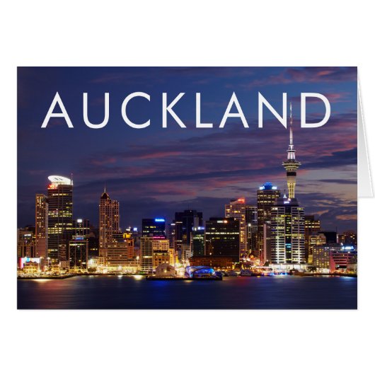 Auckland City Skyline (Front Horizontal)