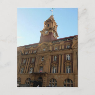 auckland ferry gold postcard