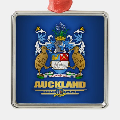 Auckland Metal Ornament