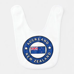 Auckland New Zealand Baby Bib