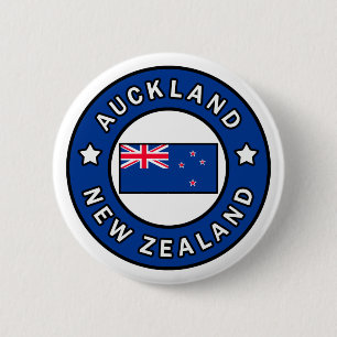 Auckland New Zealand Button
