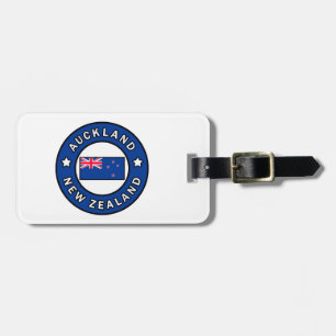 Auckland New Zealand Luggage Tag