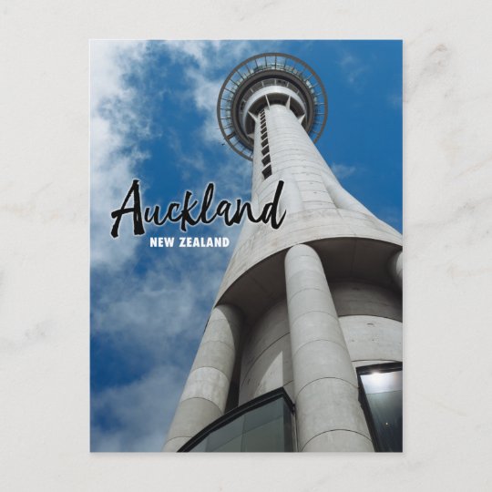 Auckland New Zealand Postcard