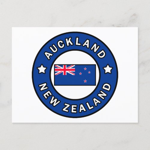 Auckland New Zealand Postcard
