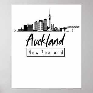 Auckland, New Zealand Poster