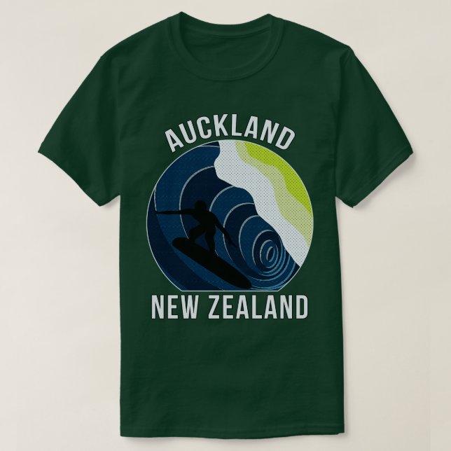 Auckland New Zealand T-Shirt (Design Front)