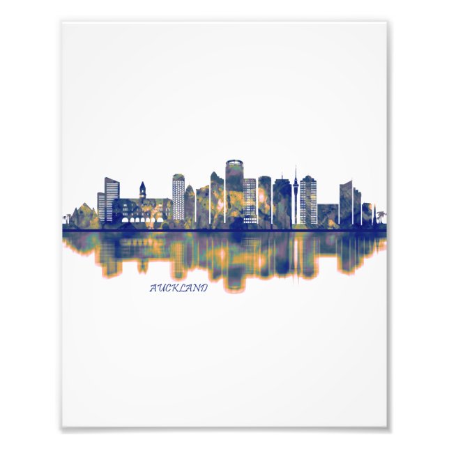 Auckland Skyline Photo Print (Front)