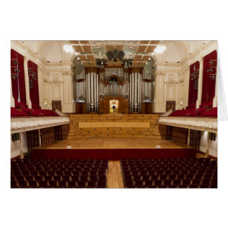 Auckland town hall organ cards