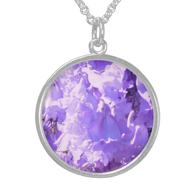 Auckland's Purple Bell Necklace (Front)