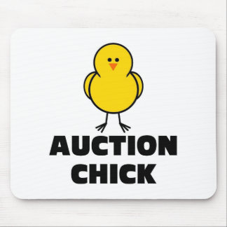 Auction Chick Mouse Pad
