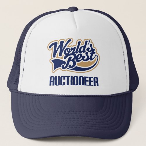 Auctioneer Gift Trucker Hat