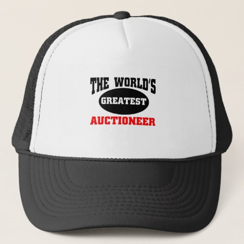 Auctioneer Trucker Hat