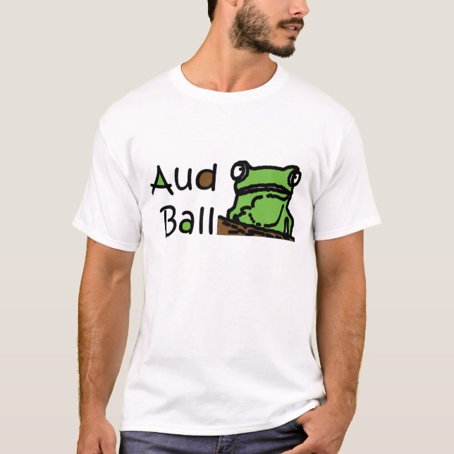 Aud Ball Frog logo T-Shirt (Front)