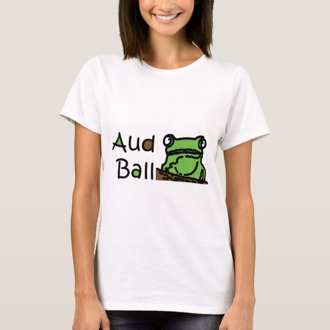 Aud Ball Frog logo T-Shirt (Front)