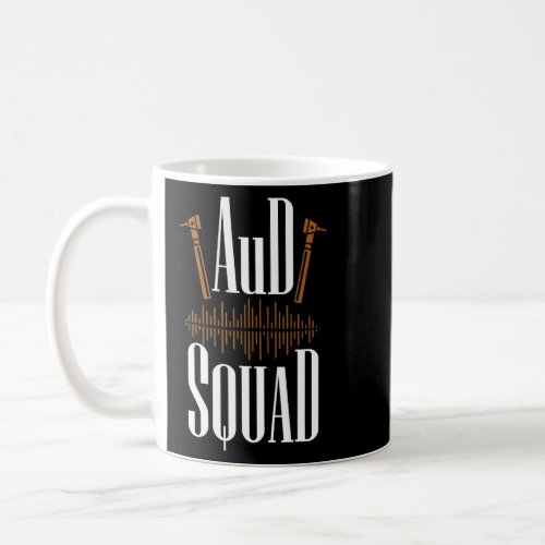 Aud Squad Audiologist Audiology Apparel  Coffee Mug