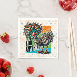 Audacious Avian Napkins