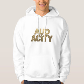 Audacity Gold Cracked Metallic 3D Rebel Royale Hoodie