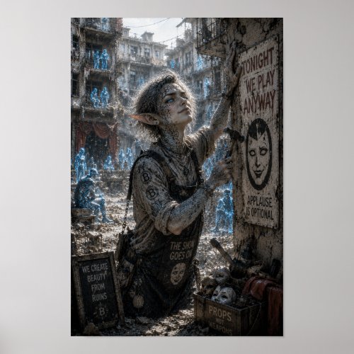 Audacity / Theater Worker / Apartment Building Poster