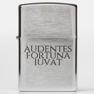 Audentes Fortuna Iuvat Zippo Lighter