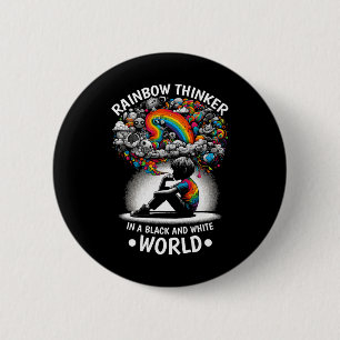 Audhd Autism Adhd Autistic Spectrum Neurodiversity Button
