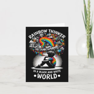 Audhd Autism Adhd Autistic Spectrum Neurodiversity Card