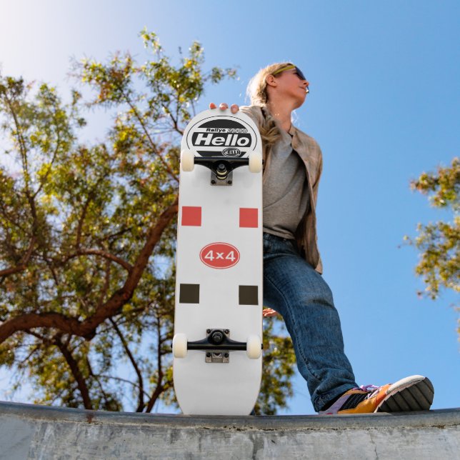 Audi Quattro Rally Car decoration Skateboard Deck (Outdoor 1)