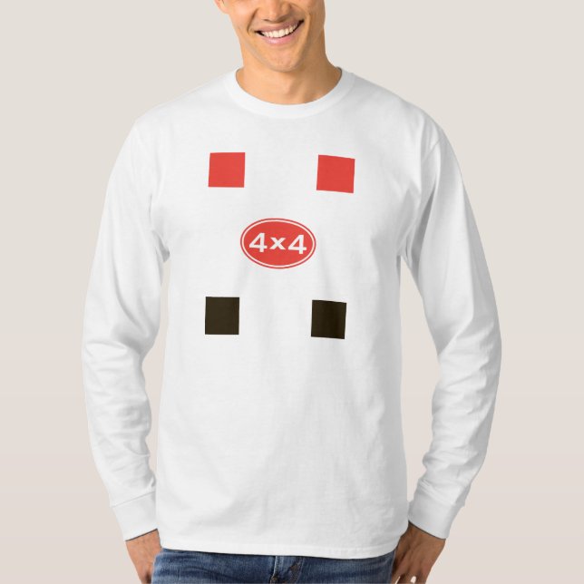 Audi Quattro Rally decoration T-Shirt (Front)