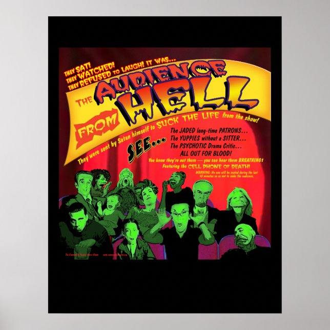 Audience From Hell Theater Poster (Front)