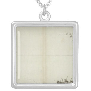 Audierne, rade de Brest Silver Plated Necklace