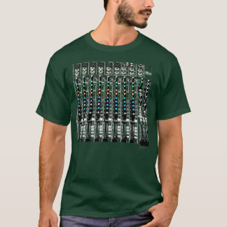 Audio amp Sound Engineer Mix Console Recording Eng T-Shirt