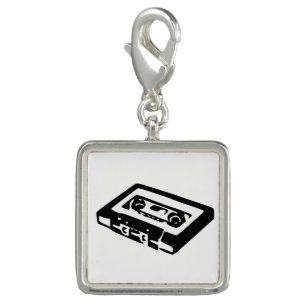 Audio Cassette Charm