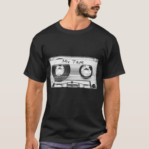 Audio Cassette  Mix Tape ANIME MANGA CARTOON GIFT T_Shirt