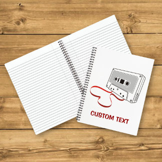 Audio Cassette Notebook