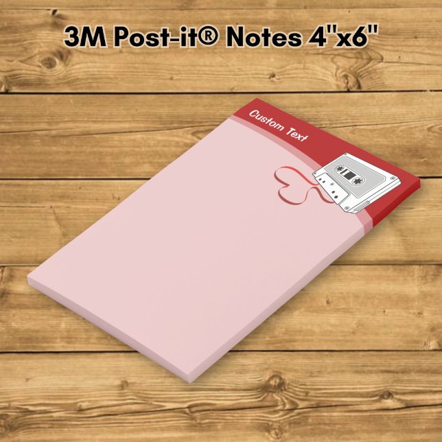 Audio Cassette Post-it Notes (Creator Uploaded)