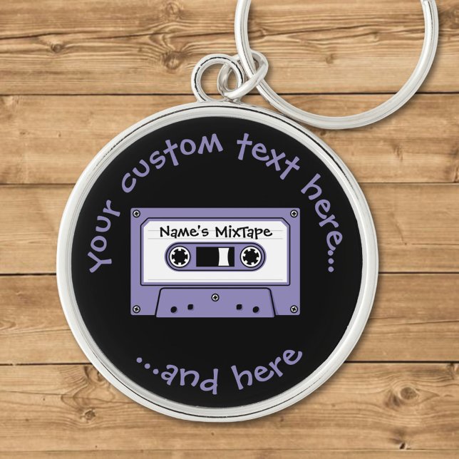 Audio Cassette Tape Keychain (Creator Uploaded)