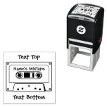 Audio Cassette Tape Self-inking Stamp