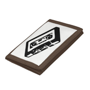 Audio Cassette Tri-fold Wallet
