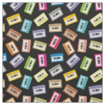 Audio Cassettes Pattern Fabric