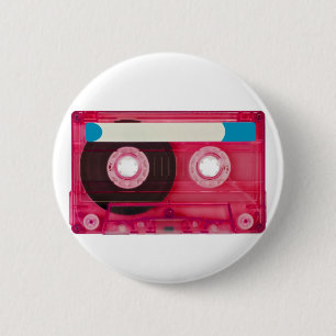 audio compact cassette button